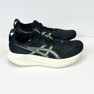ASICS Women's Black and White Athletic Shoes